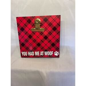 Clipboard picture frame for your dog